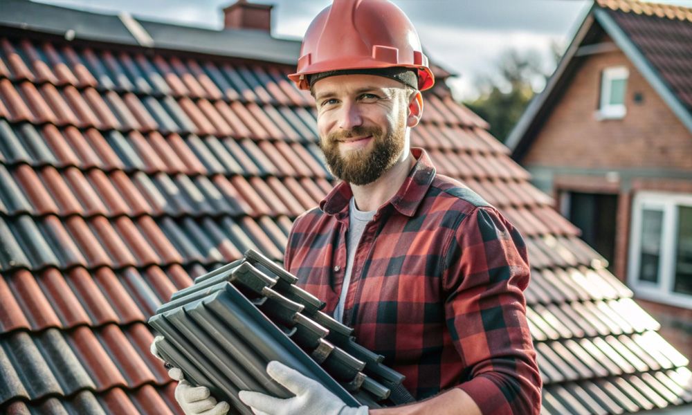 Intervention urgente pour colmatage de fuite sur couverture en tuiles